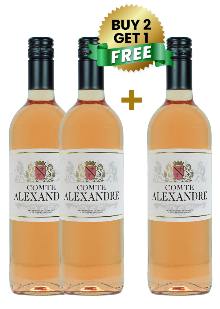 Comte Alexandre Rose 75Cl (Buy 2 Get 1 Free)